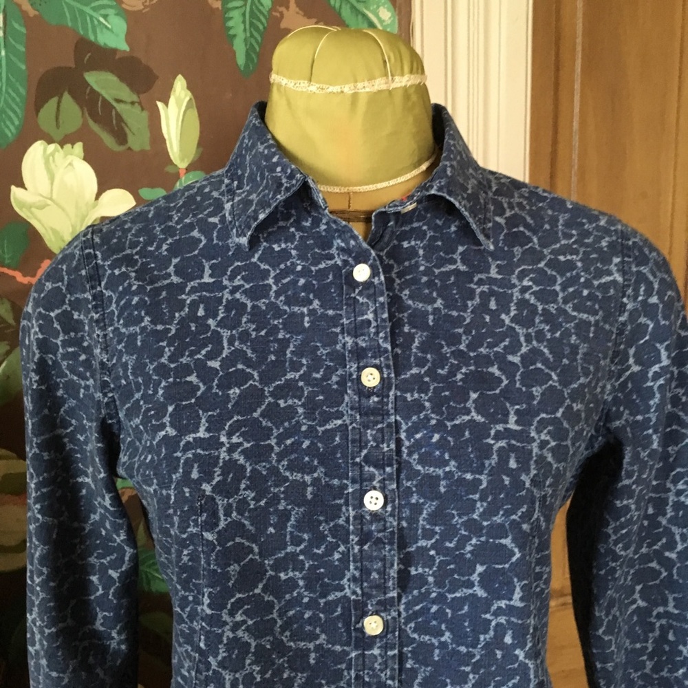Talbots Blue Button Down Shirt - image 2